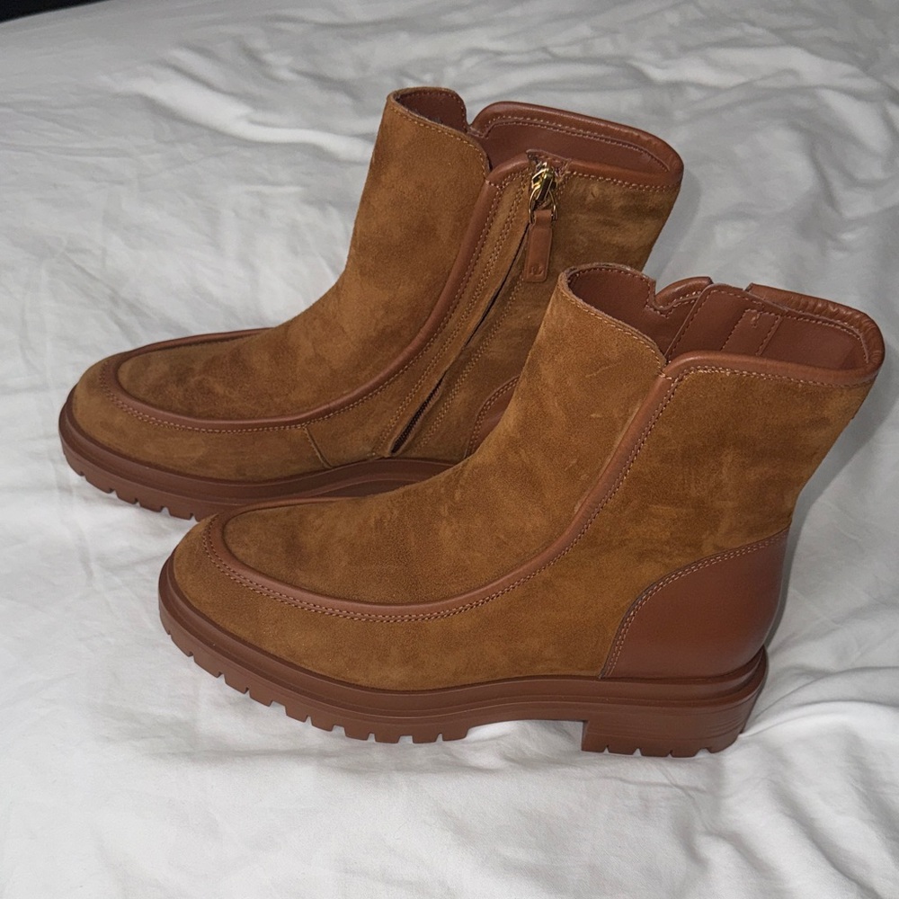 Lauren Ralph Lauren Brown Ankle Boots